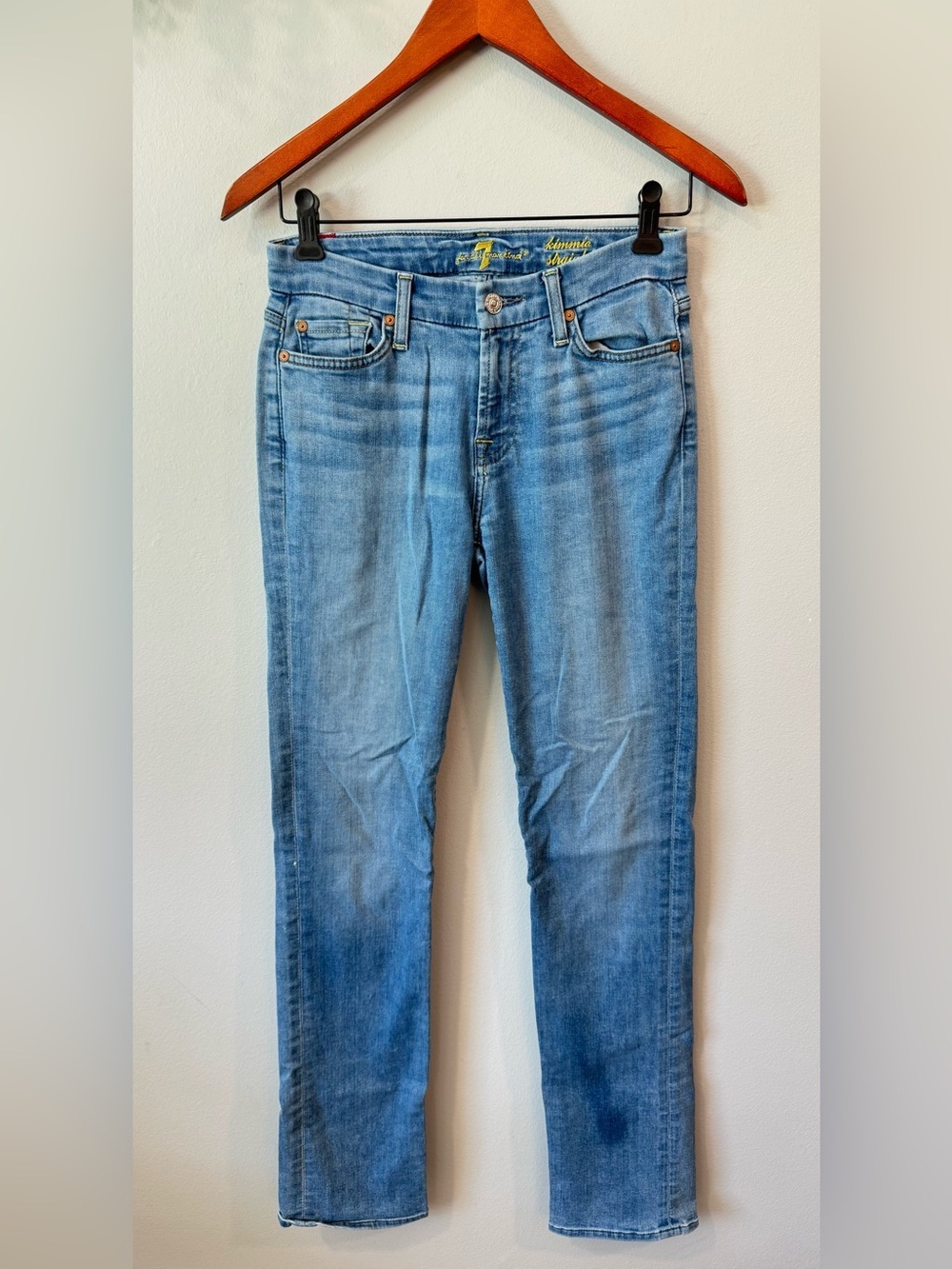 7 For All Mankind Light Blue Women's Jeans